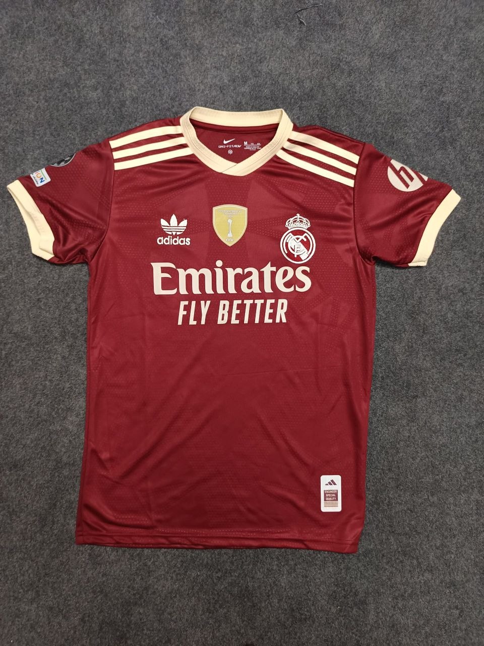 Real Madrid Maroon Jersey
